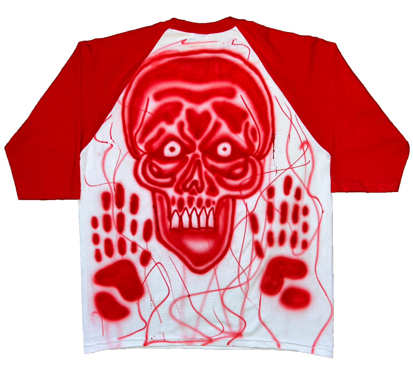 1/1. 3/4 Sleeve Crew Neck Large